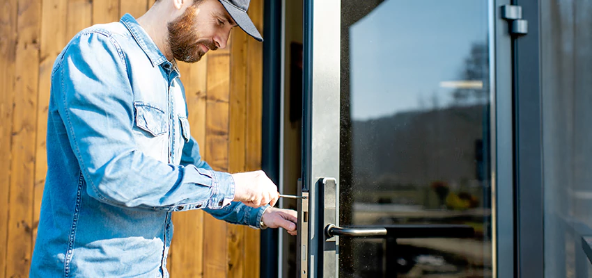 Frameless Glass Storefront Door Locks Replacement in Pleasant Hill, CA